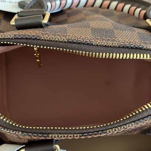 Louis Vuitton Damier Ebene Braided Speedy Bandouliere 25 - Picture 3 of 9